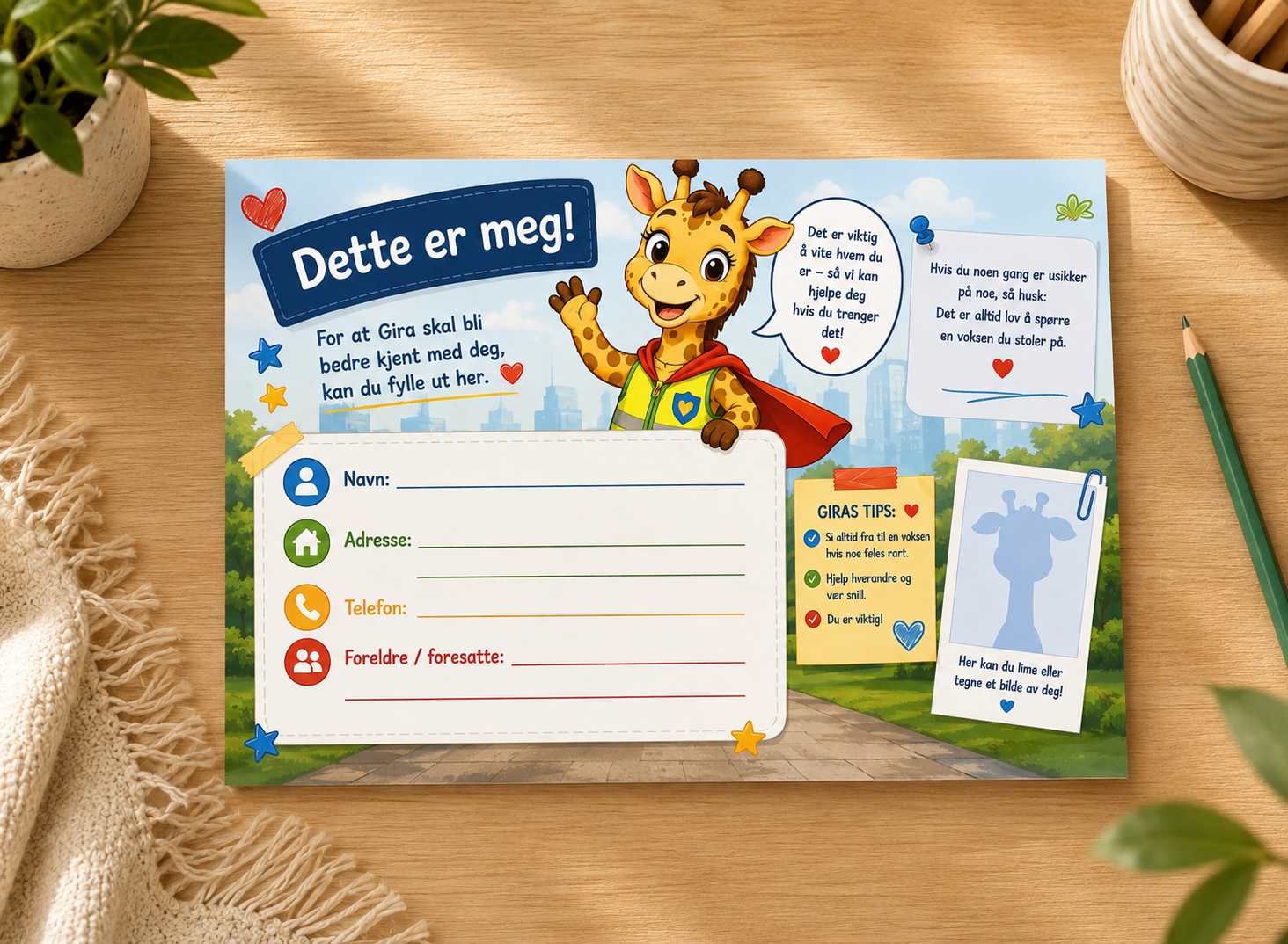 De små superheltene - Min første nødetatbok