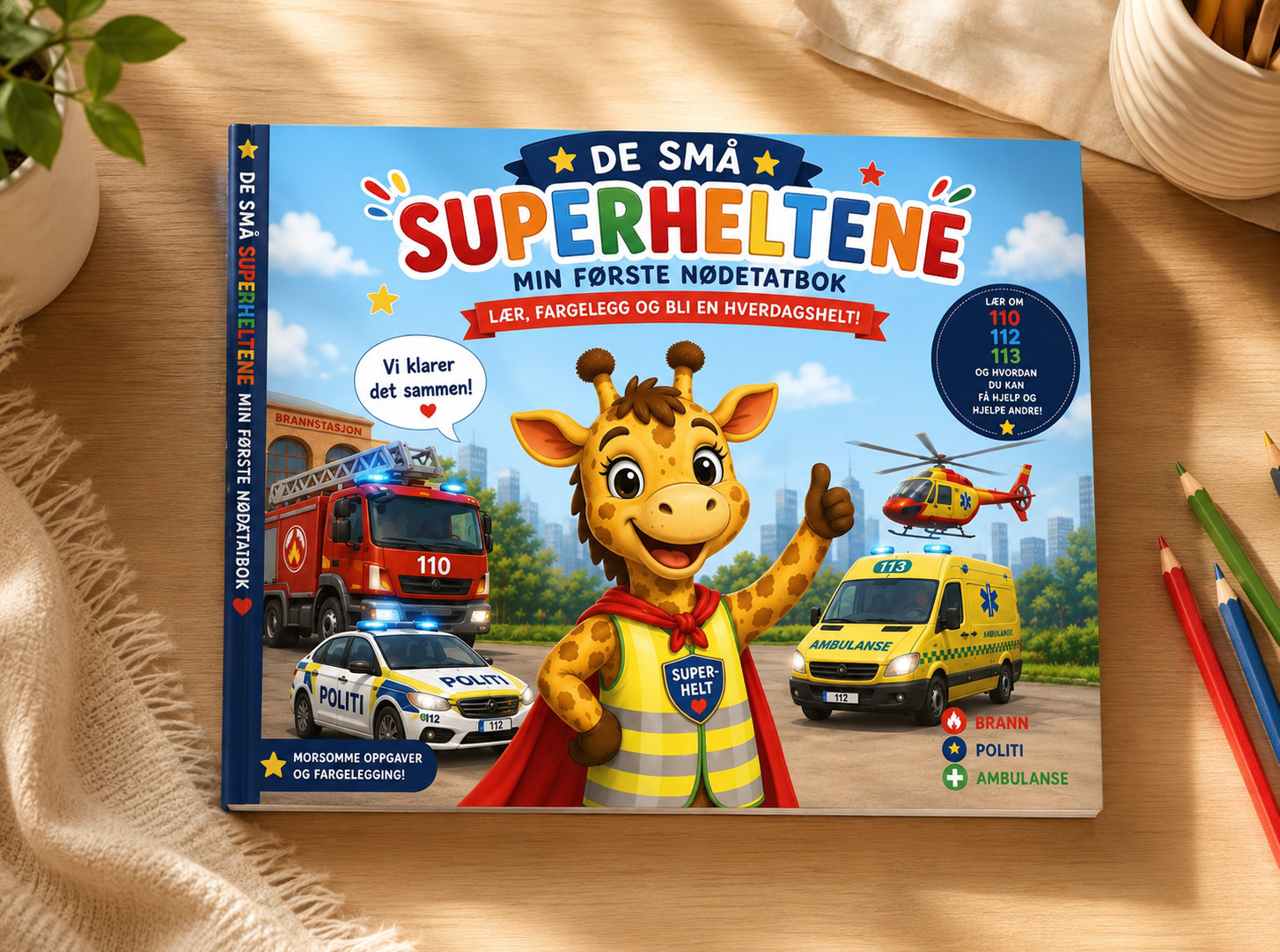 De små superheltene - Min første nødetatbok