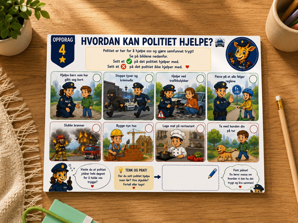 De små superheltene - Min første nødetatbok